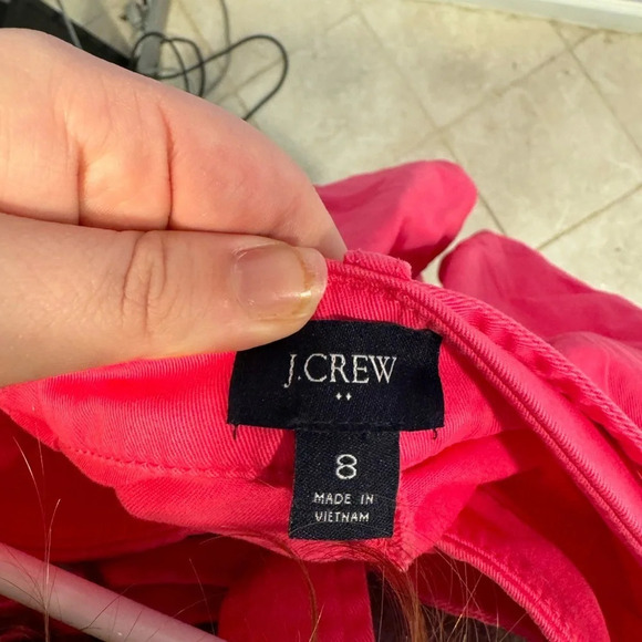 J.Crew bright pink Valentine’s Day tie skirt - Picture 2 of 3